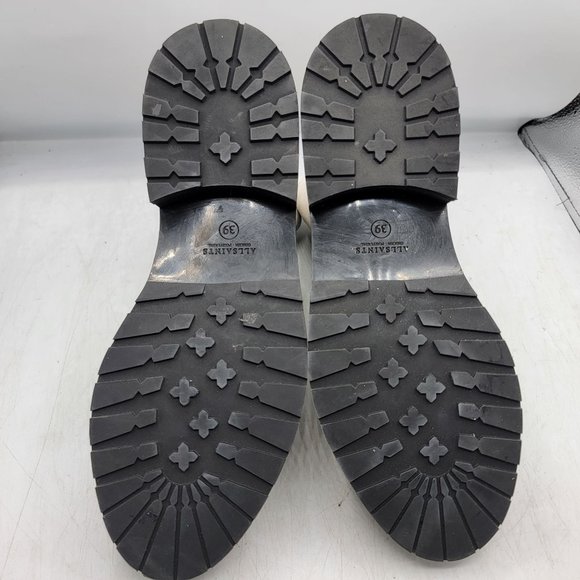 All Saints Ariel Womens 9 Gray Suede Front Zip Booties Going Out Walking Casual - Picture 10 of 14